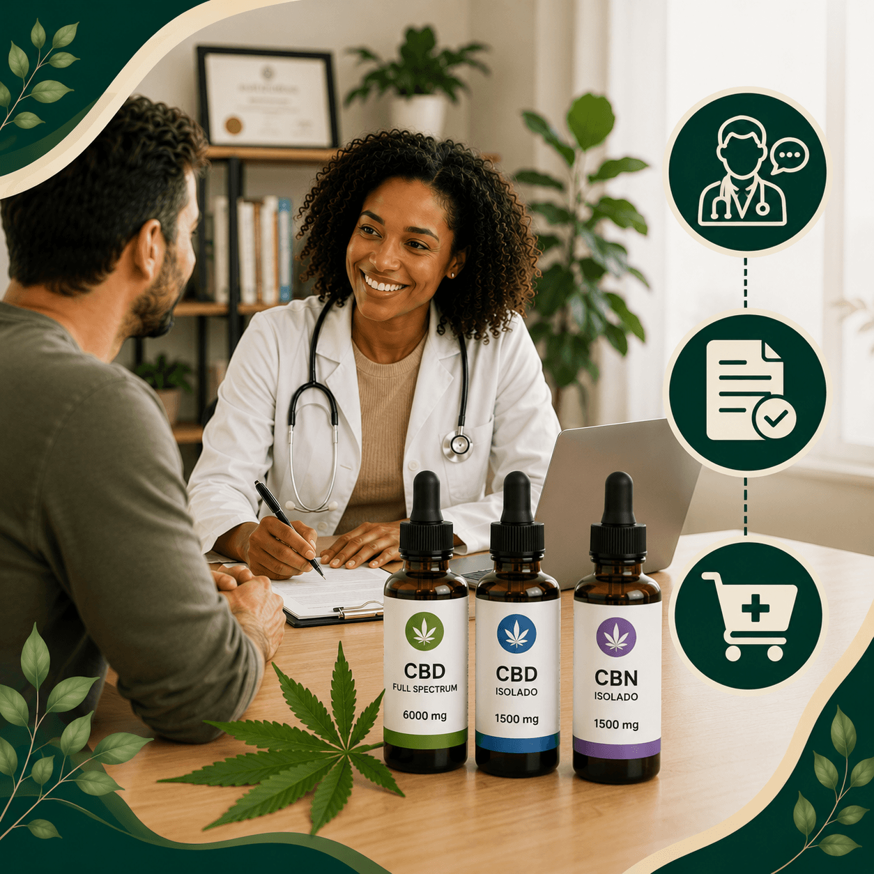 Canabidiol: Como conseguir uma receita médica e quais os próximos passos para iniciar o tratamento